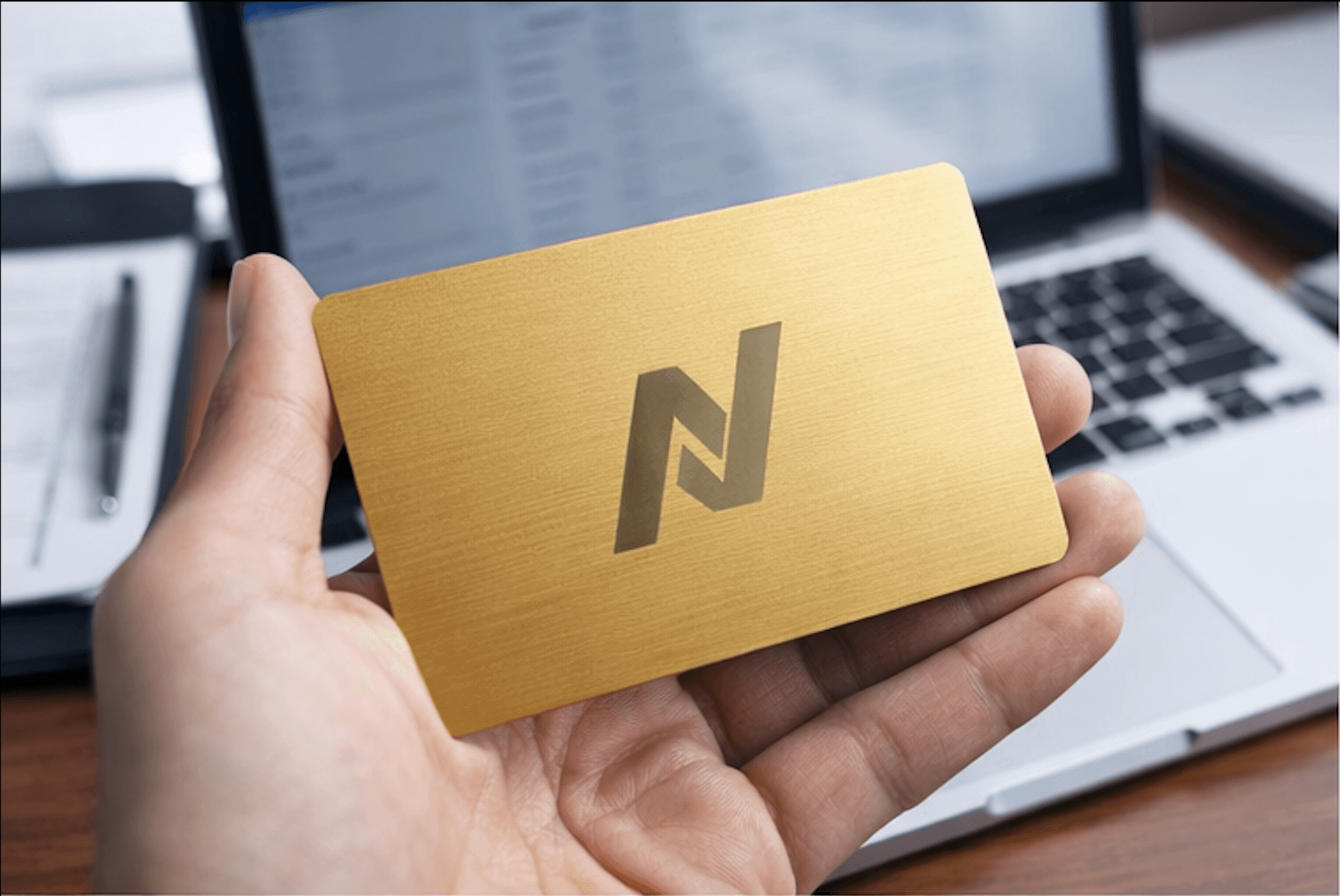 Gold Metal NFC Card